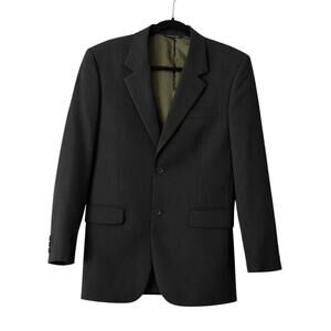 Richard Edwards Olive Green Wool Blazer